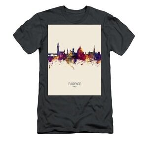 Florence Italy Skyline Travel Fan Retro Unisex T-Shirt